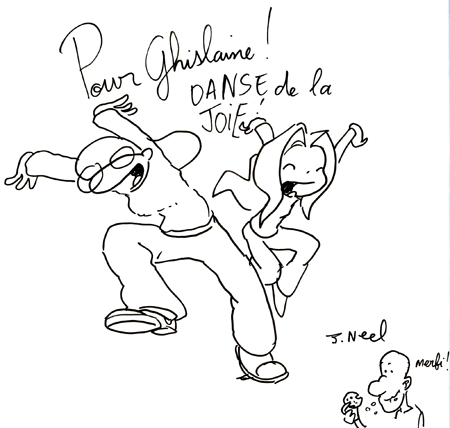 dedicace julien neel