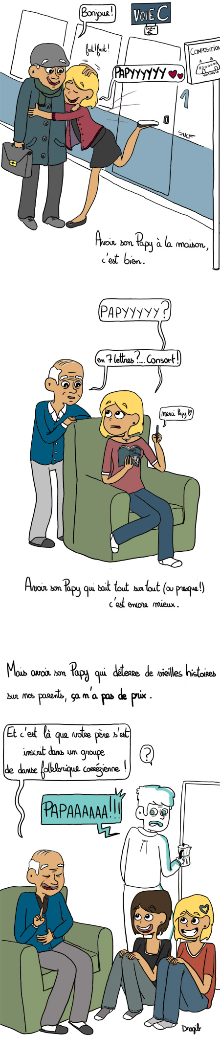 papy ragots parents